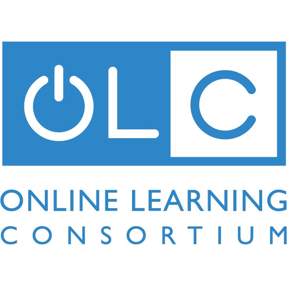 Alt-text: Logo of the Online Learning Consortium with stylized letters "OLC." Transcribed Text: ONLINE LEARNING CONSORTIUM